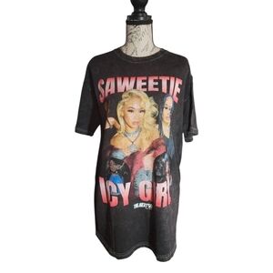 Legends Apparel, Saweetie Icy Girl Hip Hop 50th Anniversary Shirt, Size 1XL/3XL